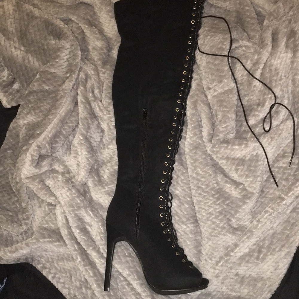 Over the knee boots